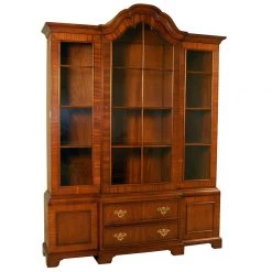 Scully & Scully Grand Mahogany Display Cabinet