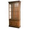Scully & Scully Mahogany Egg & Dart Display Cabinet