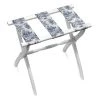 Scully & Scully Toile Luggage Rack