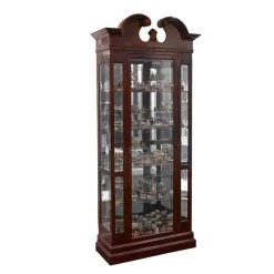 Scully & Scully Oxford Mahogany Display Cabinet