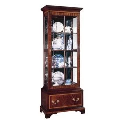 Scully & Scully Handmade Mahogany Display Cabinet