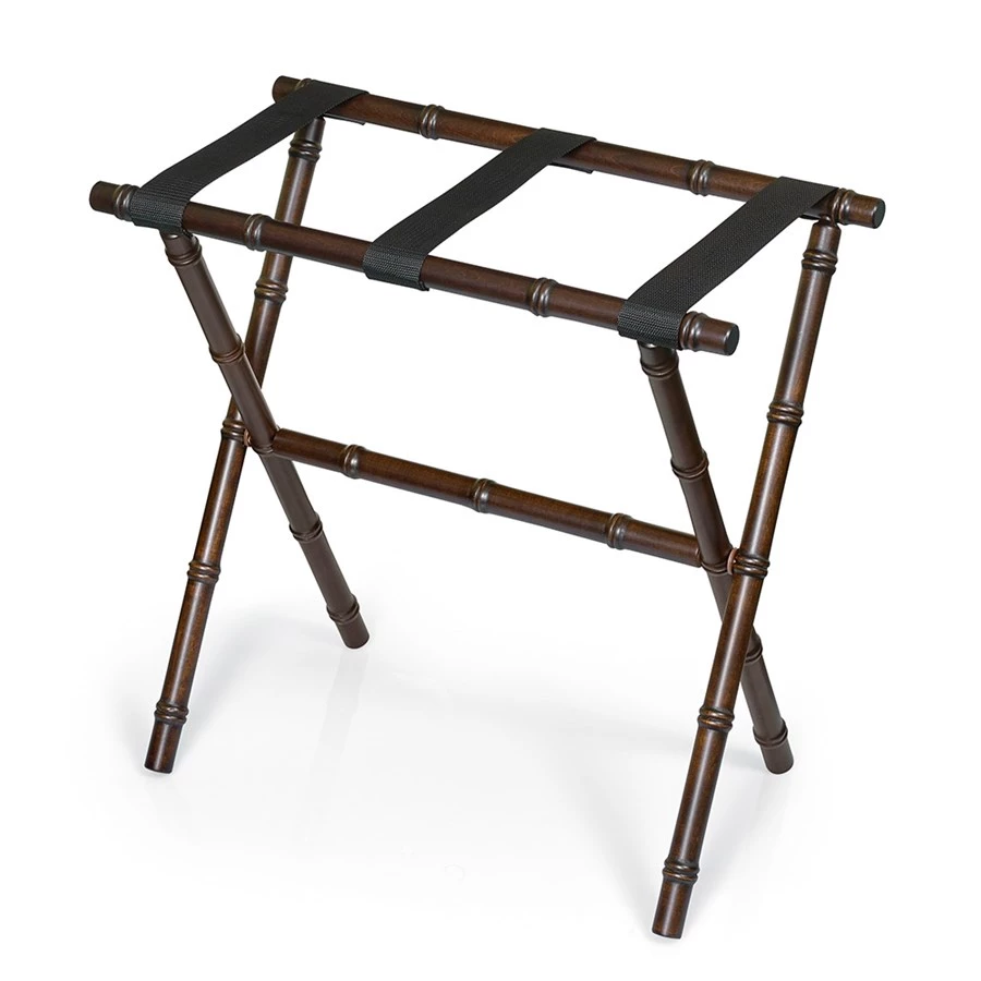 Scully & Scully Bamboo Luggage Racks 2 Scully & Scully Bamboo Luggage Racks - Image 2
