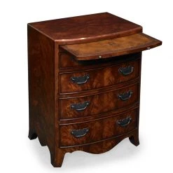 Scully & Scully Bowfront Regency Nightstand