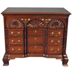 Scully & Scully Mahogany Block Front Chest