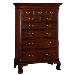 Scully & Scully Mahogany New Market Chest