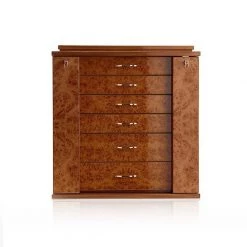 Scully & Scully Shiny Briarwood Jewel Box