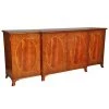 Scully & Scully Mahogany & Satinwood Oval Sideboard