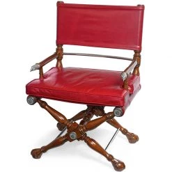 Scully & Scully Mahogany Director's Chair