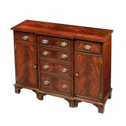 Scully & Scully Mahogany Breakfront Server