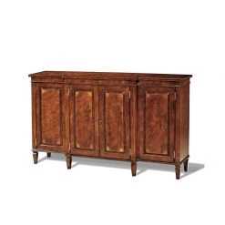 Scully & Scully Crotch Mahogany & Rosewood Sideboard