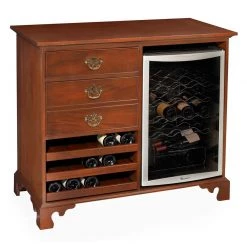 Scully & Scully Mahogany Wine Server