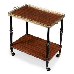 Scully & Scully Rosewood Tea / Bar Trolley