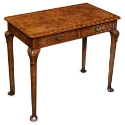 Scully & Scully Georgian 3' Burr Elm Table