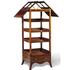 Scully & Scully Mahogany And Movingue Music Stand