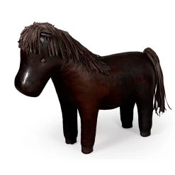 Scully & Scully Leather Horse Footstools -Cheap Furniture Store unnamed file 989