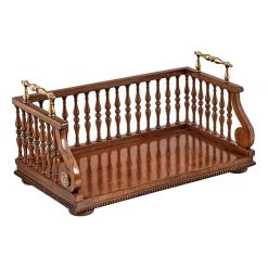 Scully & Scully Regency Mahogany & Walnut Bookstand