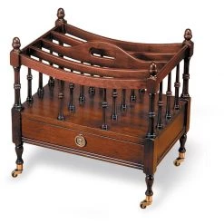 Scully & Scully Mahogany Canterbury Rack